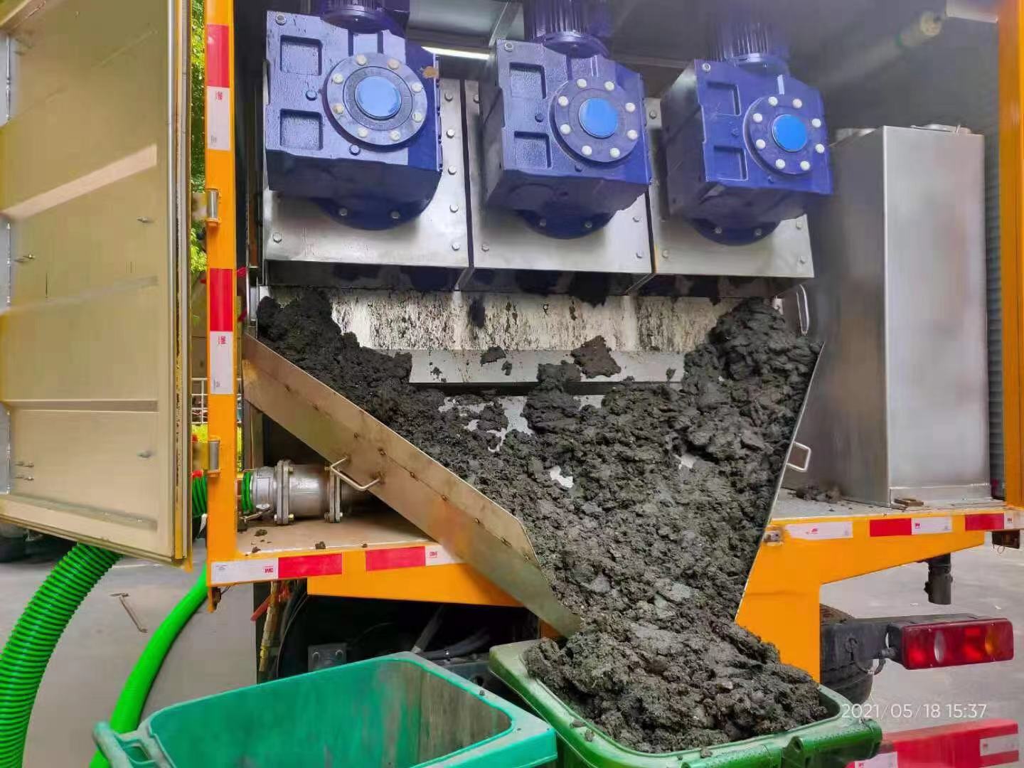 温岭化粪池清掏城市维护站-泥浆净化干湿分离处理